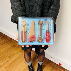 Coffret outils en chocolat