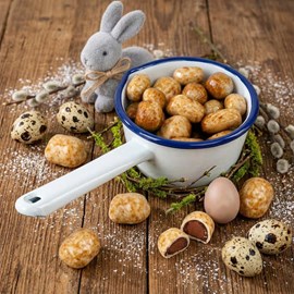 Chouette en chocolat au lait