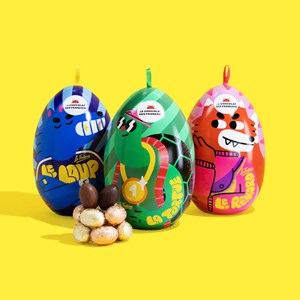 Kit de 3 œufs de pâques lait & noir