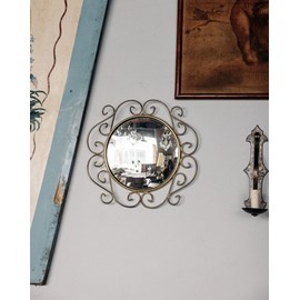 Miroir oeil de sorcière doré n°183