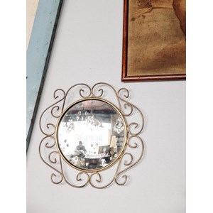 Miroir oeil de sorcière doré n°183