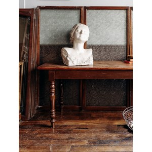 Sculpture de buste en plâtre n°4