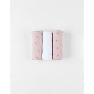 Lot de 3 langes en mousseline ...
