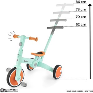 Draisienne tricycle vélo multifonctions