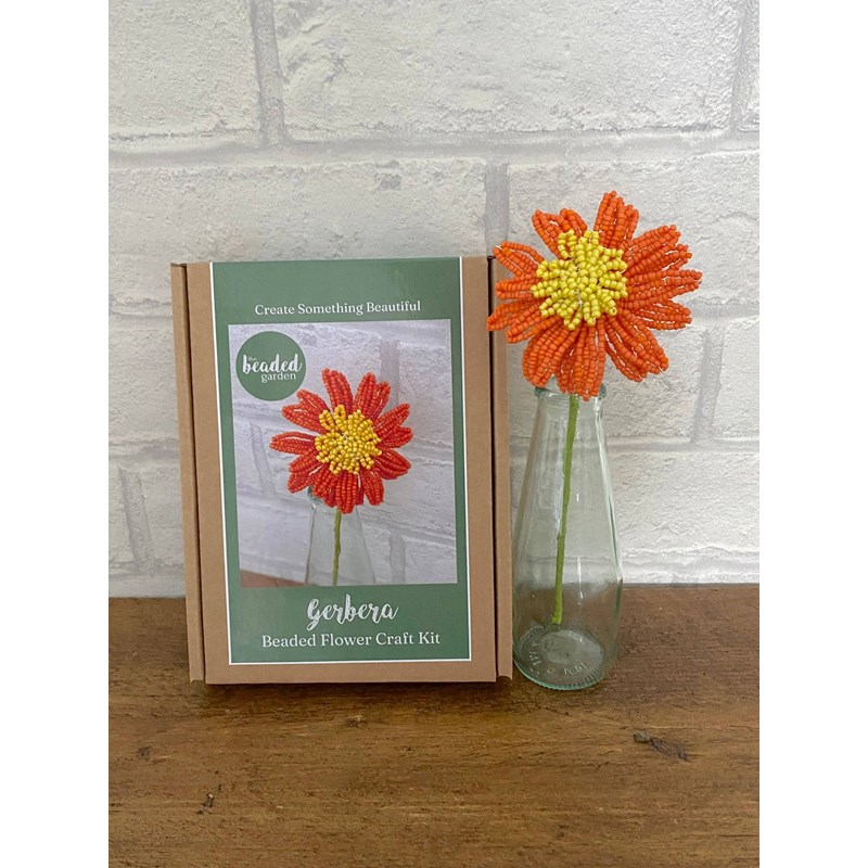 Kit de création de fleurs perlées