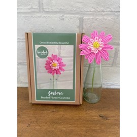 Kit de création de fleurs perlées