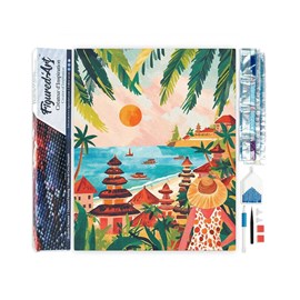 Broderie diamant - bali