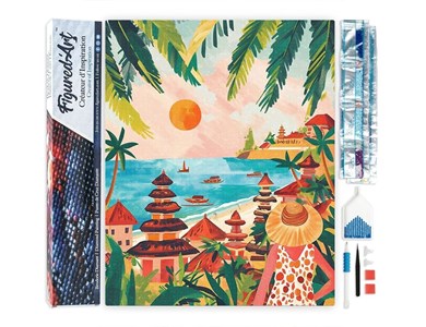 Broderie diamant - bali