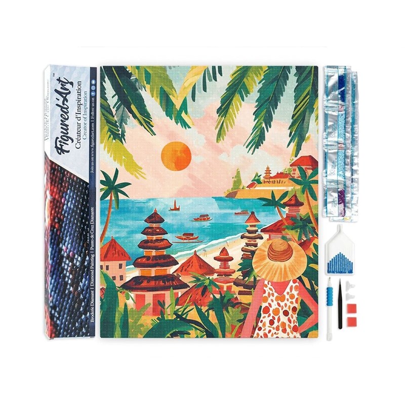 Broderie diamant - bali