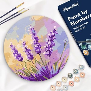 Peinture par numéro sur disque