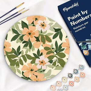 Peinture par numéro sur disque