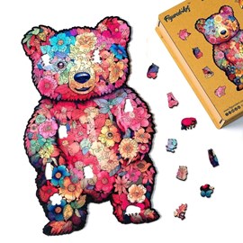 Puzzle 2d en bois adulte