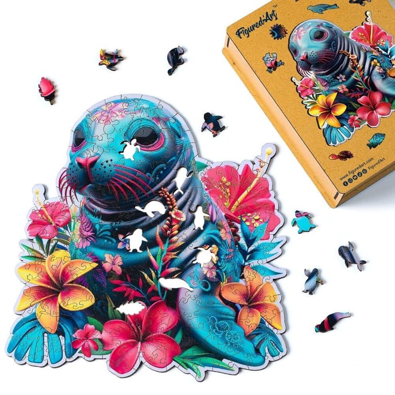 Puzzle 2d en bois adulte