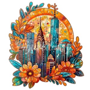 Puzzle en bois adulte - paysage