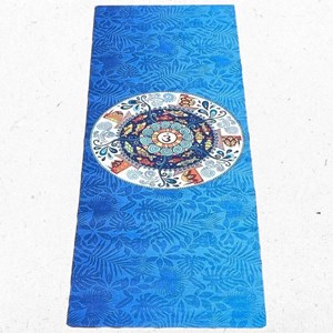 Tapis yoga voyage léger & fin om spirit