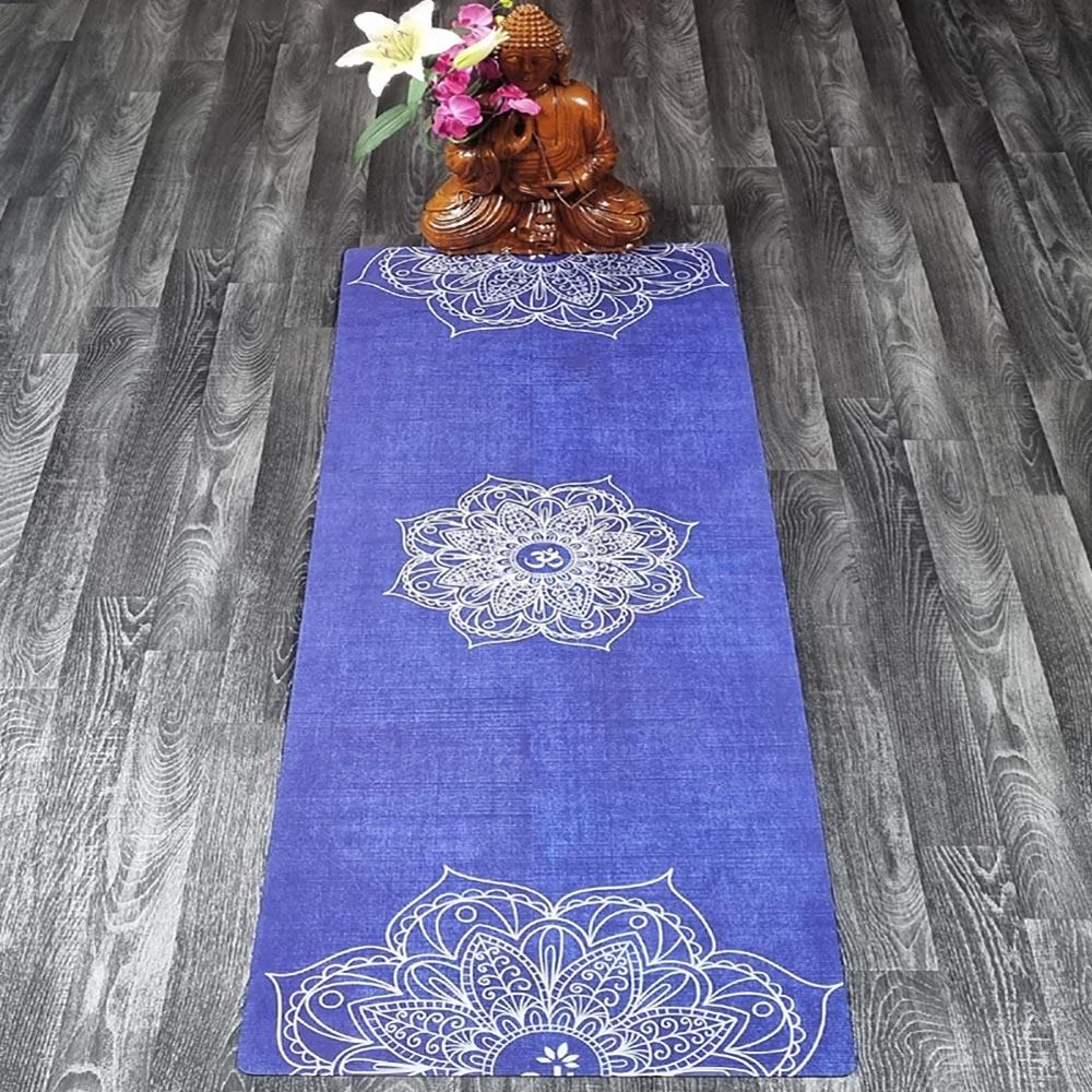 Tapis yoga pliable léger & antidérapant - Mandala, tapis de yoga