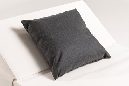 Coussin cozip 50x50cm anthracite  wp