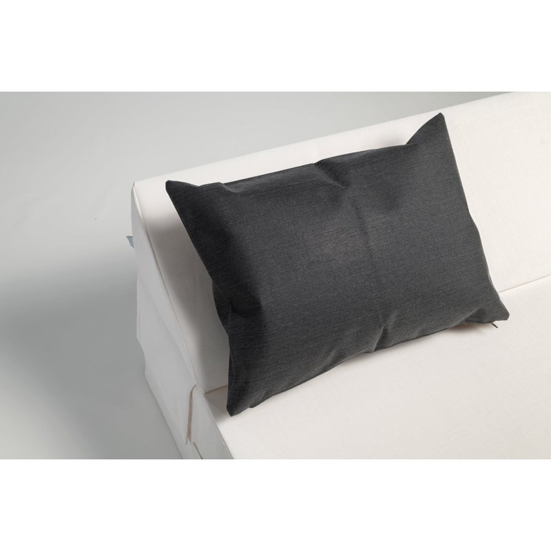 Coussin cozip 40x60cm anthracite wp