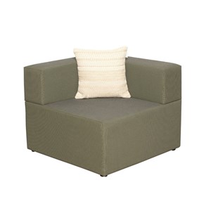 Serena fauteuil d'angle kaki