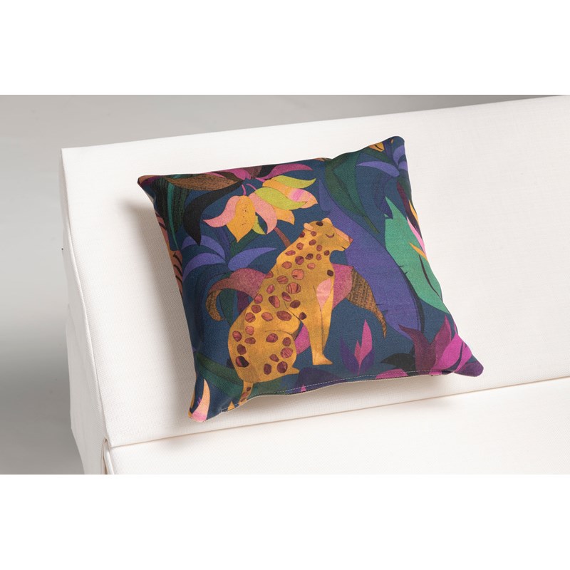 Coussin d'extérieur jungle 40x40