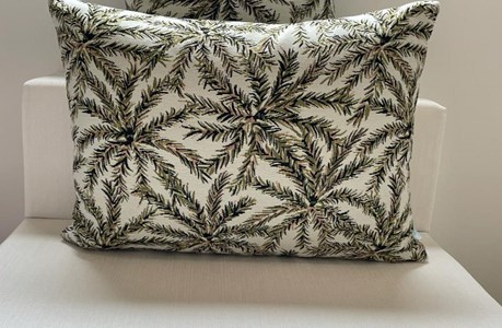 Coussin d'extérieur palmier 40x40