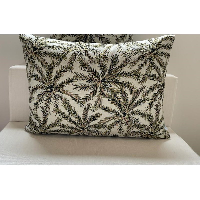 Coussin d'extérieur palmier 50x50