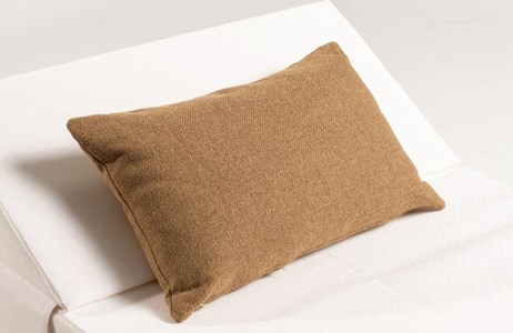 Coussin extérieur caramel 50x50