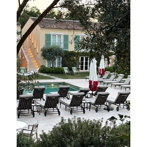 Tiki matelas de plage blanc 180x60xh10