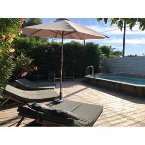 Gil matelas de plage kaki 180x60xh10