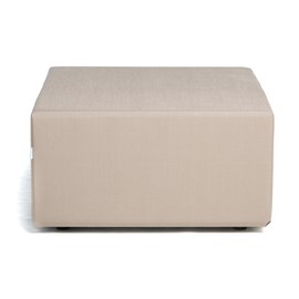 Serena pouf extérieur beige