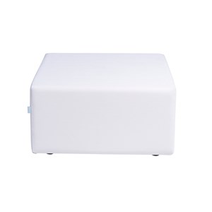 Serena pouf extérieur blanc