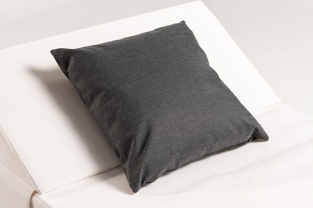 Coussin 40x40 cm anthracite batyline wp