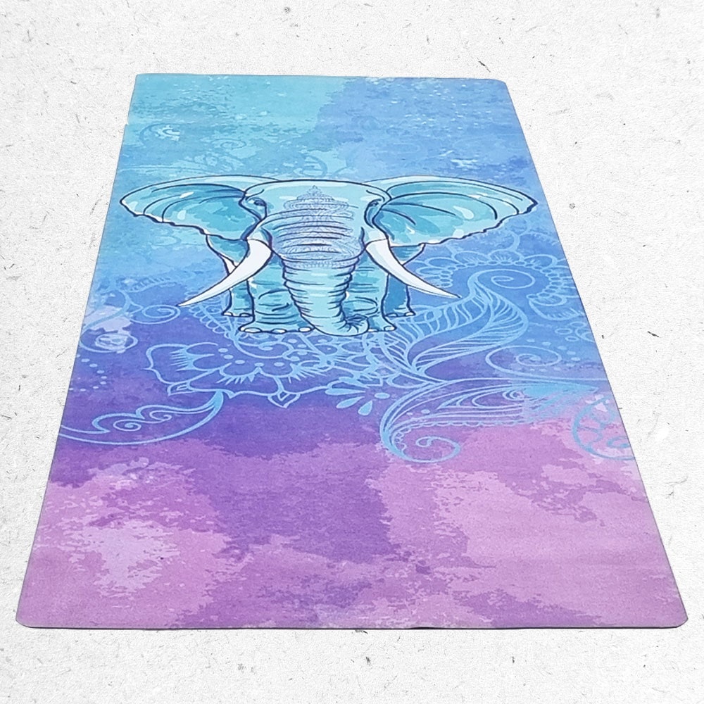 Tapis Yoga De Voyage Pliable Elephant Nature Decouvertes