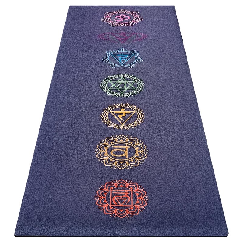 Tapis yoga-pilate confort 7 chakras 5mm