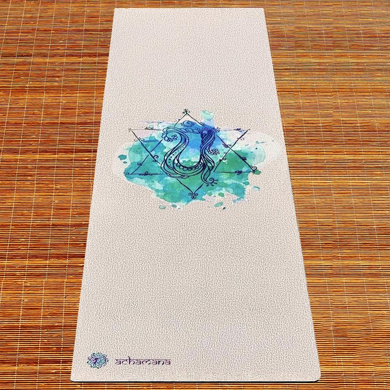 Tapis yoga chanvre chakra du cœur