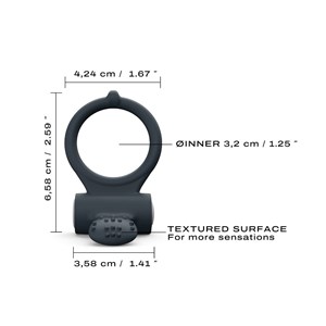 Power clit vibrating ring - sextoy homme