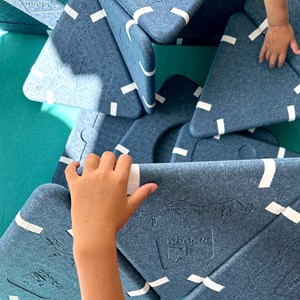 Jeu de construction géant magnétique 20p