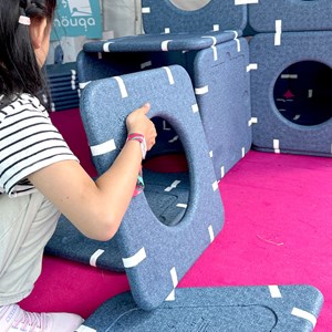 Jeu de construction géant magnétique 20p