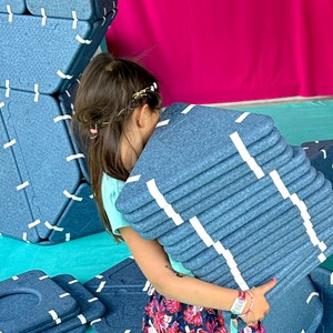 Jeu de construction géant magnétique 15p