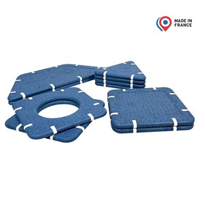 Jeu de construction géant magnétique 10p