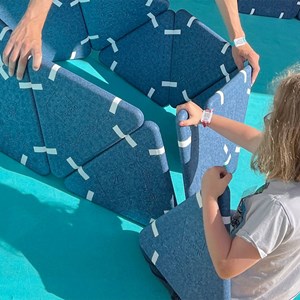 Jeu de construction géant magnétique 10p