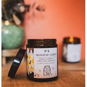 Bougie monoï de tahiti