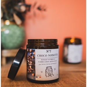 Bougie choco-noisette