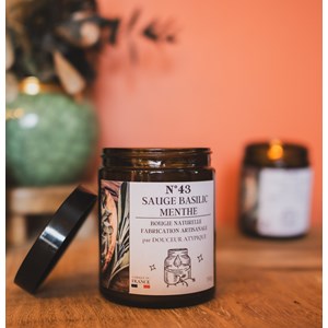 Bougie sauge basilic menthe