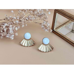 Boucles d'oreilles  nacre