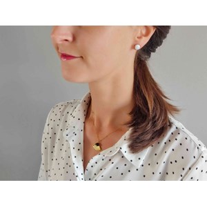 Boucles d'oreilles  nacre