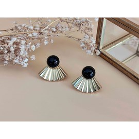 Boucles d'oreilles  agate