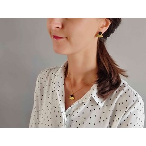 Boucles d'oreilles  agate