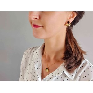 Boucles d'oreilles  agate