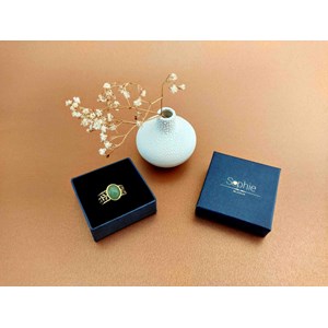 Bague ajustable  aventurine